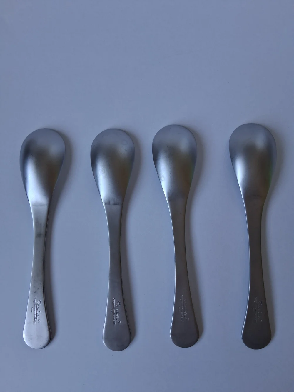 Robert Welch PENDULUM pattern 18/10 Stainlees Steel Set Of 4 Soup Spoons